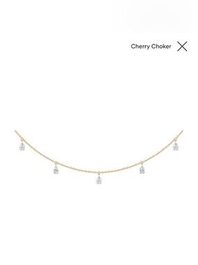 IDYL CHERRY CHOKER NECKLACE